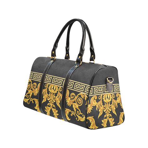 versace polyestergym bag|Versace black label purses.